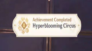 Defeat 4 opponents with Hyperbloom within 2s  Hyperblooming Circus  Genshin Impact [upl. by Damaris718]