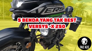 Benda yang Best dan Tak Best Dengan Modenas VersysX 250 2023 Malaysia Vlog E447 [upl. by Cheston]