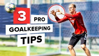 3 pro goalkeeper drills to improve your technique and handling [upl. by Leirej107]