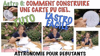 Comment fabriquer une carte du ciel maison pour observer le ciel Tuto Explication pas à pas Diy [upl. by Zola]