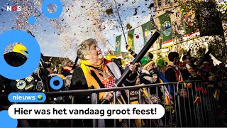 Muziek verklede mensen en veel confetti het carnavalsseizoen is begonnen [upl. by Loria]