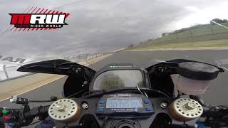 BMW HP4 Race  Kyalami lap with Sheridan Morais [upl. by Anuayek263]