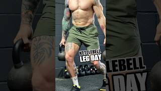 Kettlebell LEG DAY  Full Workout kettlebell workout lebell [upl. by Refotsirc425]