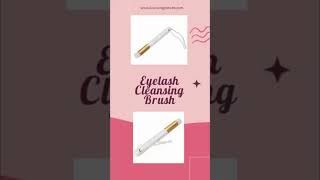 Luscious Glances  Eyelash Cleaning Brush hairstyle eyelashextension lashglue [upl. by Kabab]