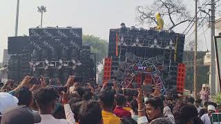 Happy Dj 🔥vs Amit Dj🔥khatranak comptitiion in Badshahpur mela2024 [upl. by Annim798]