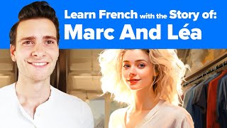 Learn French Adjectives Lesson  Story [upl. by Selle]