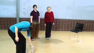 Part 2 8foot Up and Go Assessment  Prevent Senior Falls Assessment amp Balance Exercises [upl. by Yeknarf321]