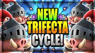 UNSTOPPABLE NEW HOG DECK 31 ROYAL TRIFECTA OP Clash Royale Best New Royal Hog Deck [upl. by Abdel]