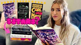 Reading Anticipated 5 Star Books📖🌟 spoiler free reading vlog [upl. by Irb]