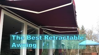 The best retractable awning Our Review [upl. by Niliac741]