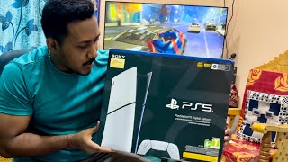 PlayStation 5 Slim Unboxing from Gameloot amp Review 2024 gaming playstation5slim playstation5 [upl. by Ahsikel718]