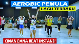 AEROBIK PEMULA LAGU TERVIRAL 2024 [upl. by Publea]