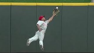 MLB 2013 Best Catches Of The Year [upl. by Ahtanamas]