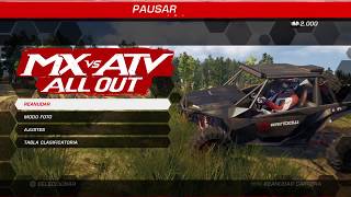 MX vs ATV All Out  Lo PROBAMOS MXvsATV  PS4 Español [upl. by Nathanson]