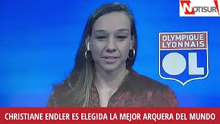 FIFA The Best Christiane Endler es elegida la mejor arquera del mundo [upl. by Nelli]