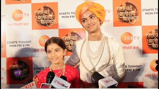 Kashibai Bajirao Ballal Interview  Aarohi Patel amp Venkatesh Pande  Zee TV New Hindi Serial [upl. by Klug]