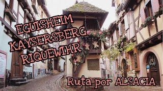 ALSACIA en NAVIDAD con AUTOCARAVANA EGUISHEIM  KAYSERSBERG  RIQUEWIHR 27 [upl. by Ecnarf253]