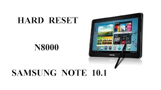 Hard Reset Samsung Note N8000 Сброс Настроек [upl. by Leamse]