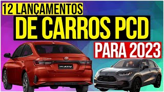 LANÇAMENTOS DE CARROS PCD PARA 2023 auto carros pcd [upl. by Beesley]