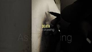 Do you have a fear of DEATH Dark series4 sketchtrendingdrawing creativitydarkartseriesdeath [upl. by Agna]