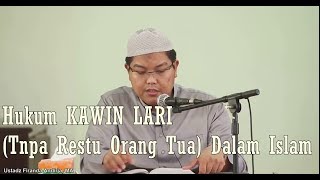 Hukum kawin lari tanpa direstui orang tua dalam islam  Ustadz Dr Firanda Andirja MA [upl. by Arst]