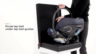 CYBEX USA Cloud G Lux Infant Car Seat Tutorial [upl. by Brenden]