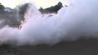 Pontiac G8 GT Burnout Before New Tires [upl. by Welch]