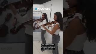 Estas jóvenes son dos talentos lucenses del violín [upl. by Warp]