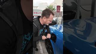 Charging our MachE at a Tesla Supercharger mustangmache [upl. by Kahn851]