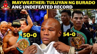 Floyd Mayweather Tuluyan nG Burado Ang Record Goodbye 500 [upl. by Eeram553]