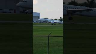 Porter Embraer E195E2 Landing in ottawaairport aviation planesspotting [upl. by Ellerd]