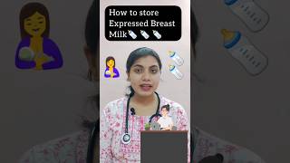 Expressed Breast Milk Storage🤱❤️🍼🍼No More Confusion🤱🍼new baby newparents mom milk workingmom [upl. by Lorianna]