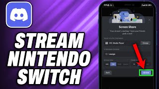 How To Stream Nintendo Switch on Discord 2024  Quick Help [upl. by Eimmot]