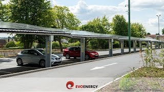 Solar Carports Installed by EvoEnergy for Nottingham City Council [upl. by Stacey]