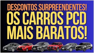 IMPERDÍVEL OS CARROS PCD MAIS BARATOS DO BRASIL DESCONTOS INCRÍVEIS [upl. by Hayyikaz418]