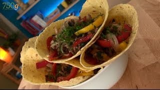 Recette de Fajitas à la viande hachée  750g [upl. by Seabrook]