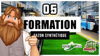 Formation Gazon Synthétique  fabrication et secrets 5 [upl. by Ahsropal]