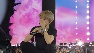 181006 Answer Love Myself  Jimin Crying  BTS 방탄소년단 Love Yourself Tour in Citi Field NYC Fancam 직캠 [upl. by Eanyl]