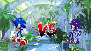 SSF2 Mods Sonic Vs Mecha Sonic [upl. by Romelle]