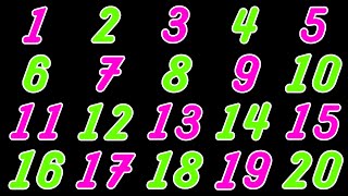 1 to 20 Numbers Song  1 to 20 Counting  1 to 20 For Kids  1 to 20 in English  123 Numbers [upl. by Rockwood341]