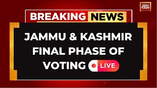 Jammu Kashmir Voting Live Updates Final Phase Polling In Jammu and Kashmir  JampK Assembly Elections [upl. by Drexler]