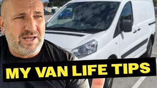 My 10 Tips For Living Full Time in a Van  UK Van Life Hacks [upl. by Enerod]