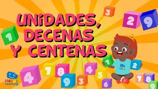 UNIDADES DECENAS Y CENTENAS  Videos Educativos para Niños [upl. by Navlys]