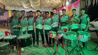 Mangaon Haladi Show 🥁  Marathi Song  Vakratund musical Beats Mandangad Jawale  banjo music [upl. by Nitnelav]