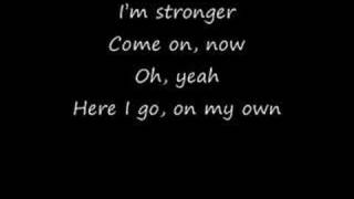 Britney Spears  Stronger With Lyrics [upl. by Alemrac]