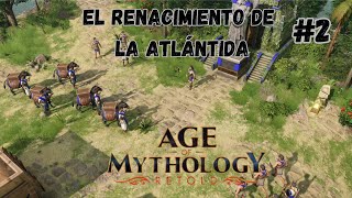 Age Of Mythology Retold 2El Renacimiento De La Atlántida Español Gameplay [upl. by Anatolio10]