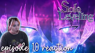 REACTION  Solo Leveling Episode 10 [upl. by Grimona802]