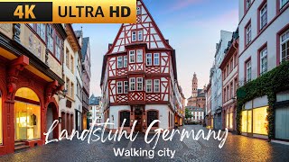 City WalkingLandstuhl Germany 4K60FPS [upl. by Mcnamara324]