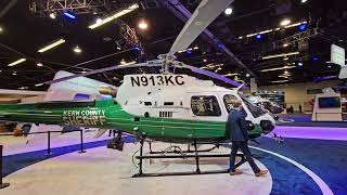 HAI now VAI HeliExpo 2024 walkaround of Airbus exhibit [upl. by Rourke]