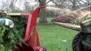 Petrol Heavy Duty 15HP Beaver Wood Chipper by Titan Pro [upl. by Ponzo456]